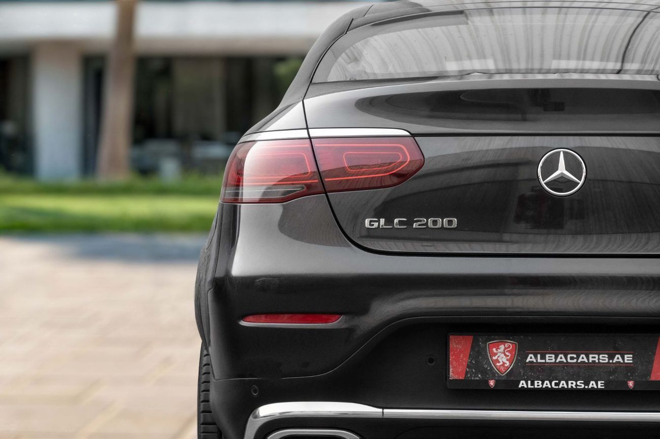 مرسيدس بنز GLC كوبيه 200 GLC 200 AMG Coupe | 2,860 P.M | 0% Downpayment | Perfect Condition!