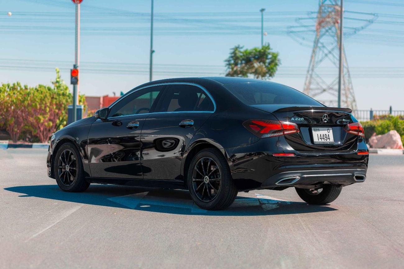 Mercedes Benz A220 STD (NON GCC) Mercedes A220 2019 (Black) 90,261 KM