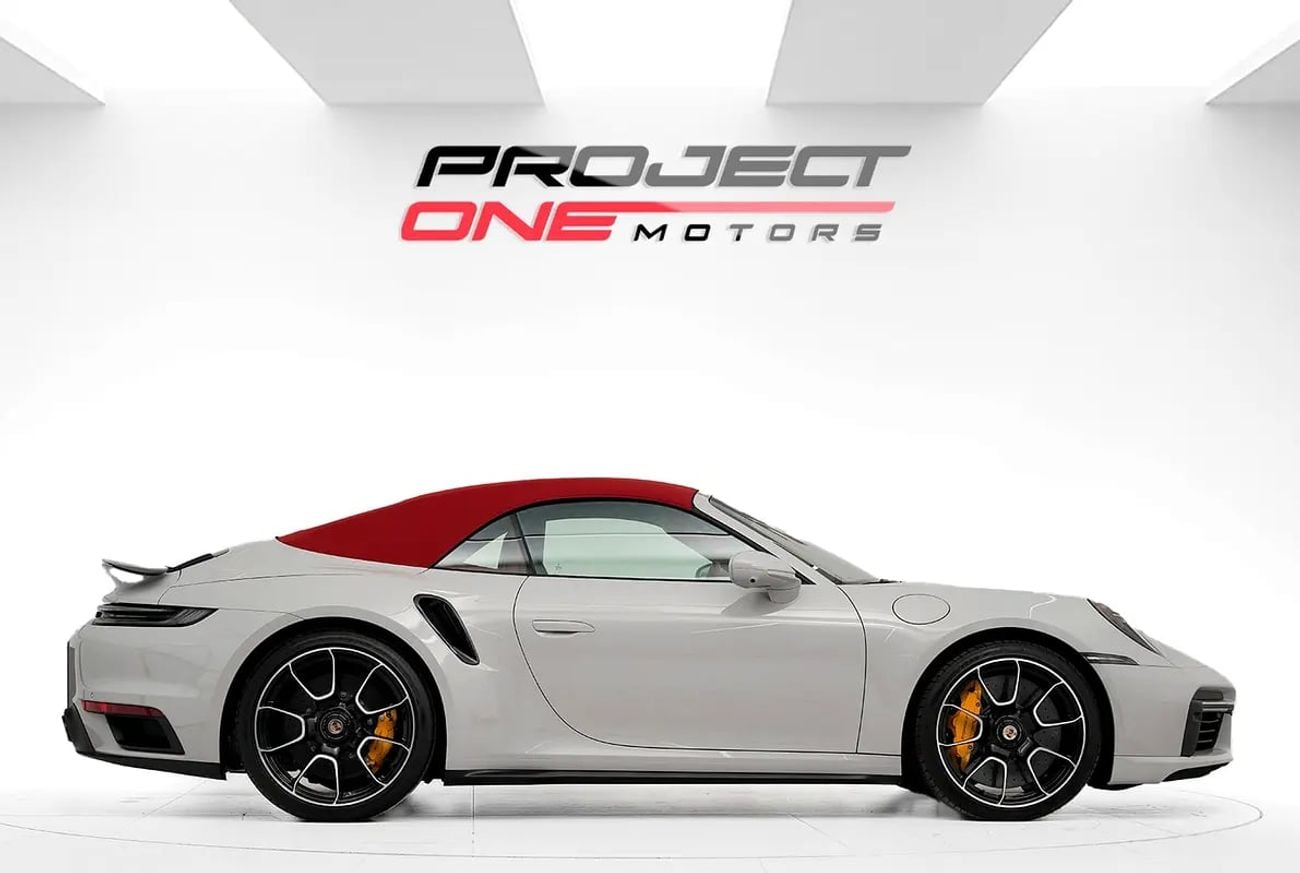 Porsche 911 Turbo S 3.8L (530 HP) Convertible 911 Turbo S Cabriolet Nardo Grey | km