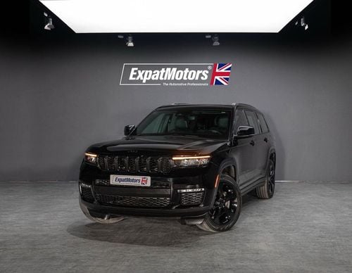 Jeep Grand Cherokee L Altitude 3.6L Apple CarPlay• 7 Seats • Warranty + Service Contract Available • GCC