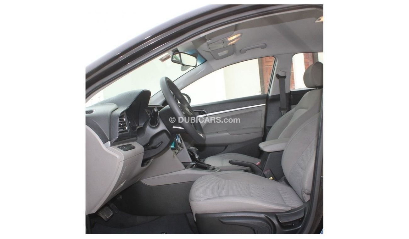 Hyundai Elantra Hyundai Elantra 2020 Black GCC excellent condition without accident