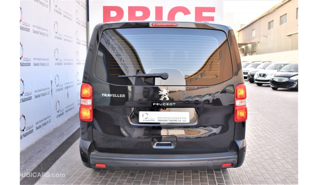 Peugeot Traveller AED 2448 PM | 2.0L L3 VIP BUSINESS GCC WARRANTY UP TO 2025 OR 100K KM