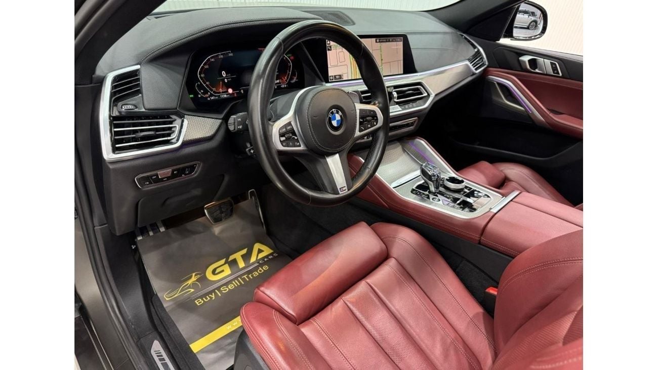 BMW X6 2022 BMW X6 xDrive40i MSport, Dec 2026 AGMC Warranty + Service Package, Full Service History, GCC