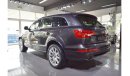 Audi Q7 45 TFSI quattro S-Line SuperCharged | GCC | Single Owner | Excellent Condition | Accident Free