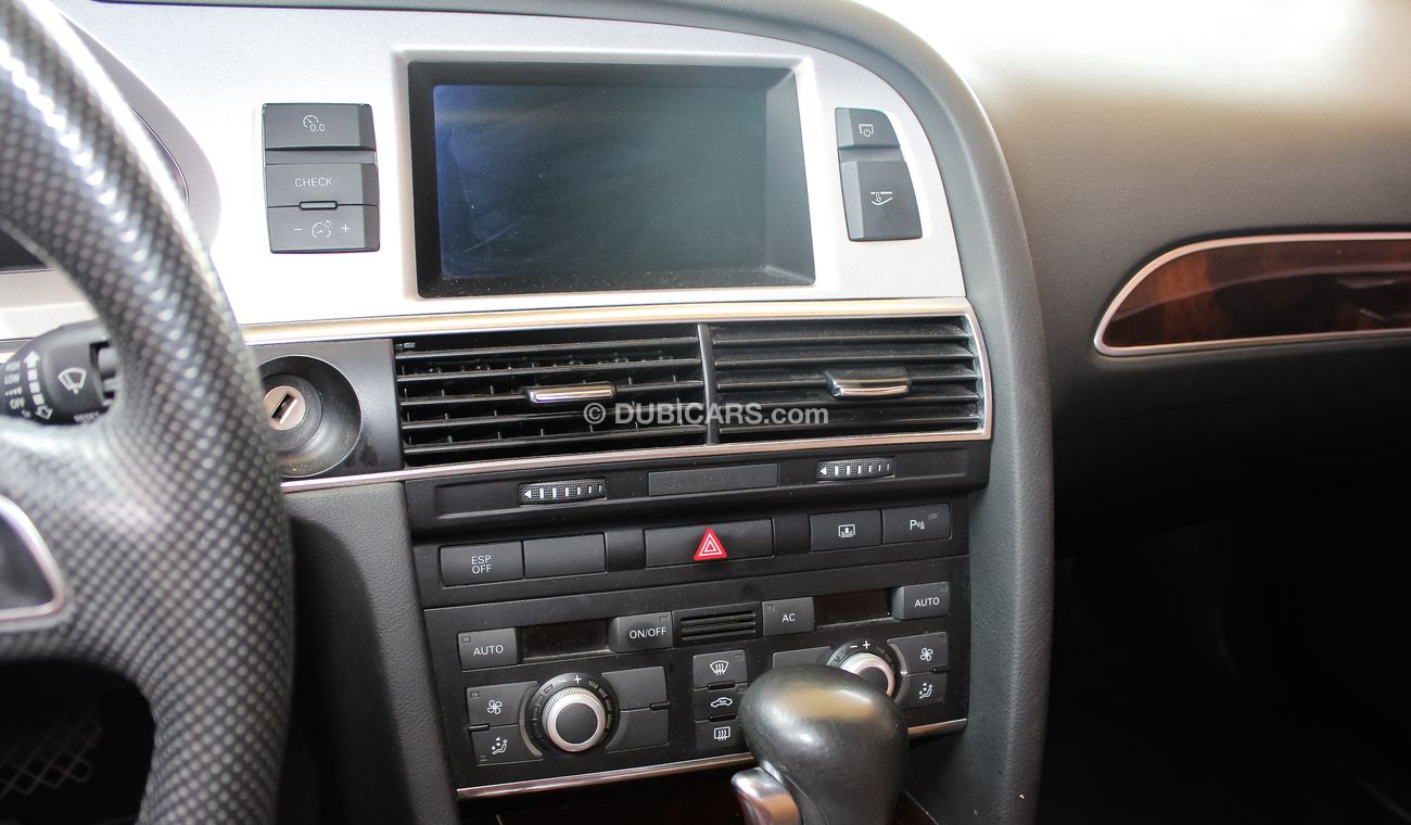 Audi A6 2010 model full options Gulf specs  DVD camera leather interiors sunroof