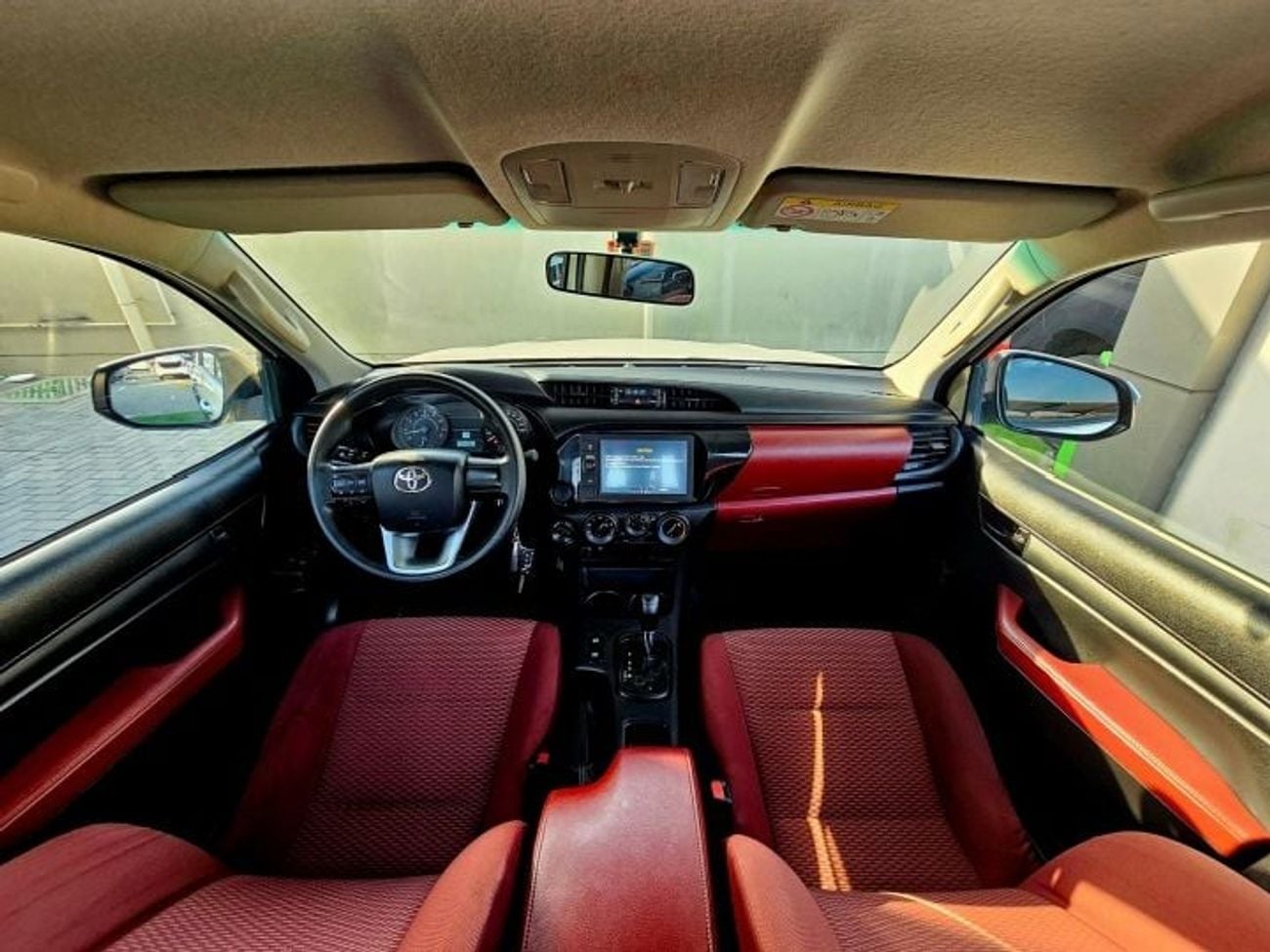 Toyota Hilux Toyota Hilux GL 2021 Model SR5 v4 2.7L Petrol Engine Colour White Transmission Automatic Interior Re