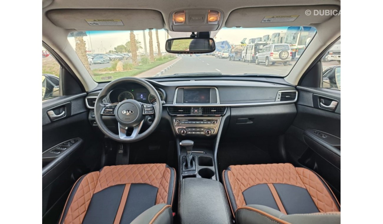 كيا أوبتيما 2020 Model, Chrome Grill with Diamond Leather Seats (LOT # 437020)