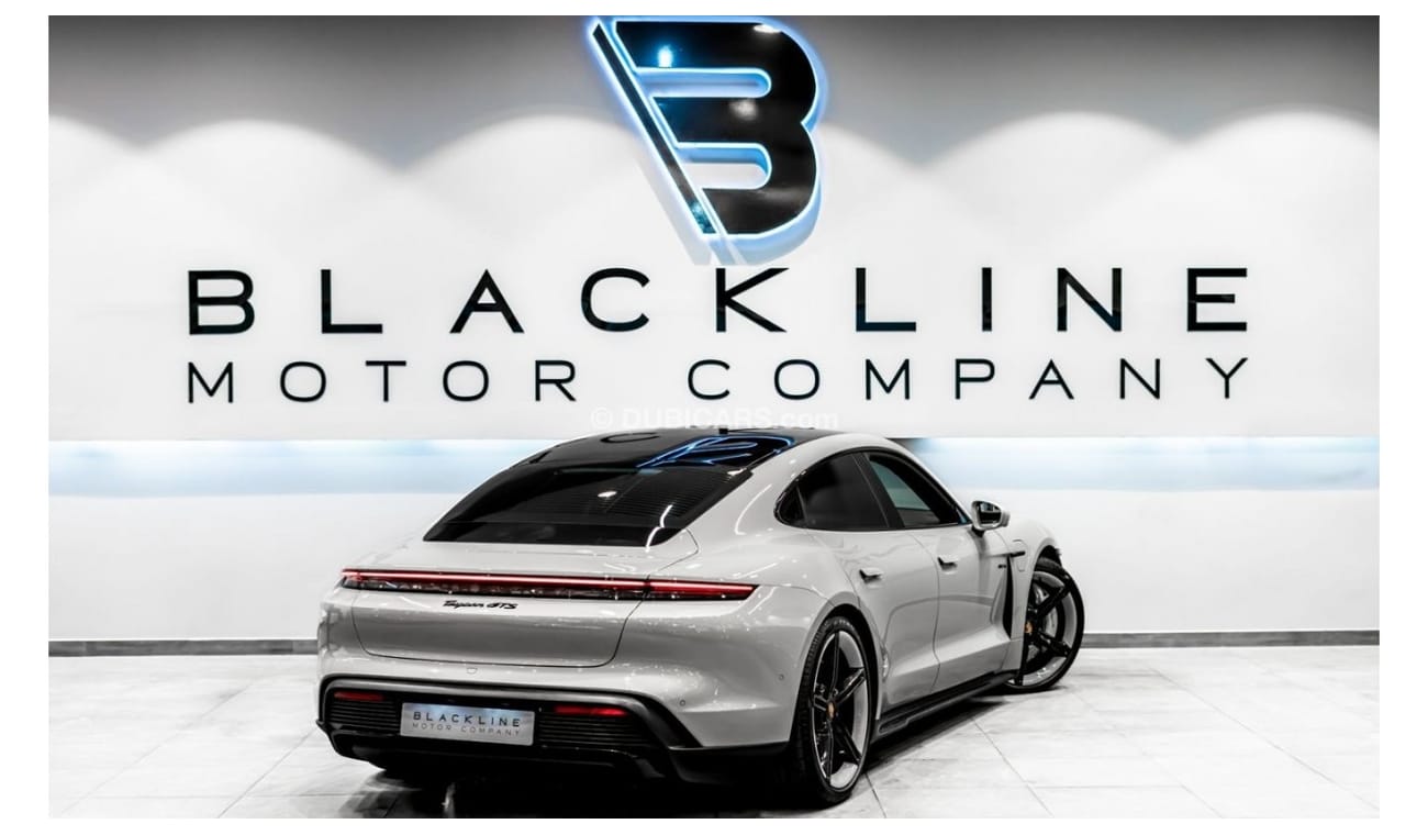 Porsche Taycan 2023 Porsche Taycan GTS, Porsche Warranty, Interior Matte Carbon, Low KMs, GCC