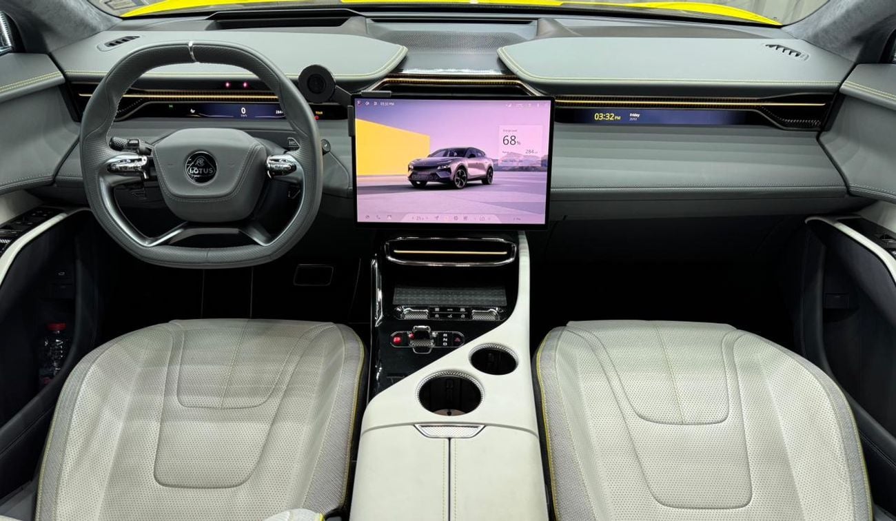 Lotus Eletre Automatic . Electric . SUV/Crossover . All Wheel Drive . 5 Seats . 5 Doors ▾