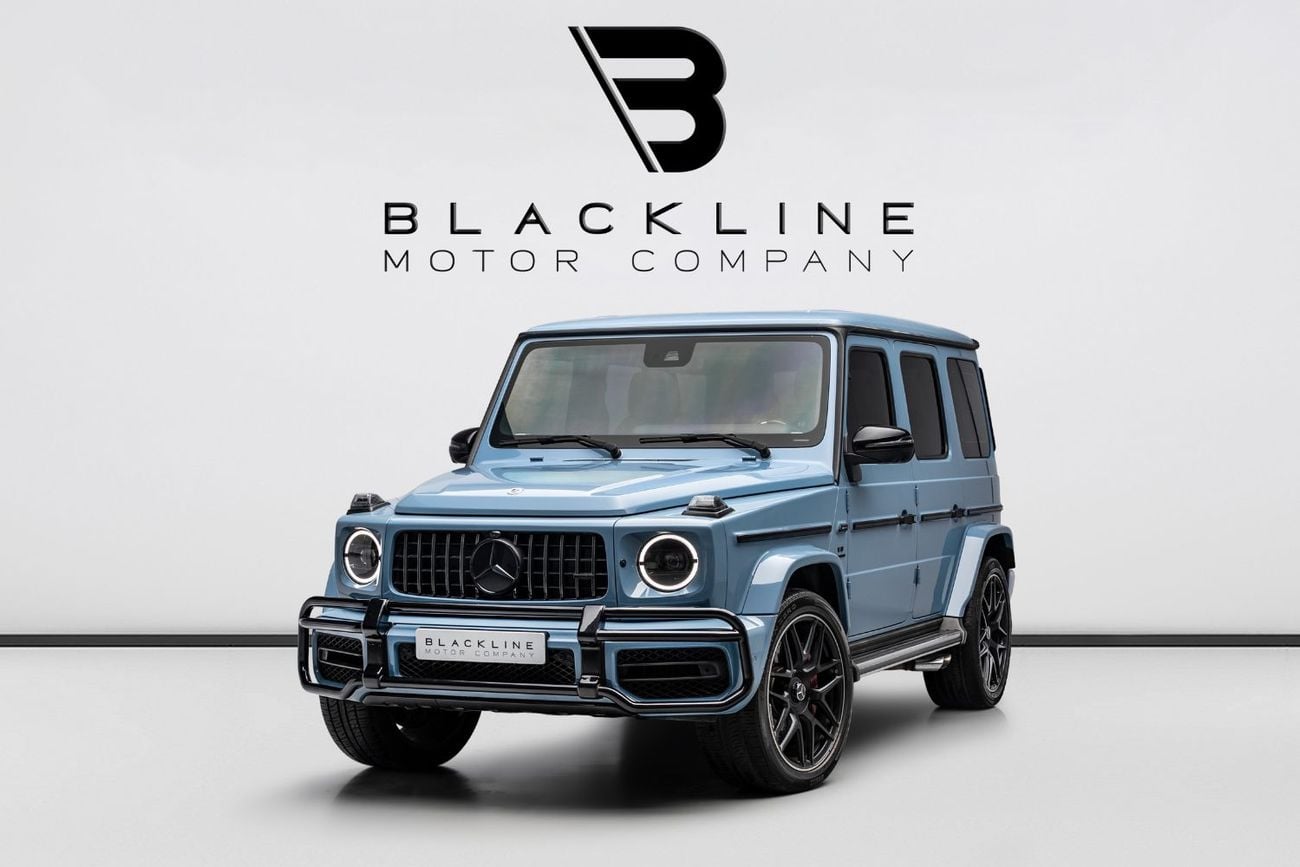 مرسيدس بنز G 63 AMG STD BUY NOW, PAY 2027 | THE BLACKLINE STANDARD | Mercedes Warranty + Service Contract, GCC
