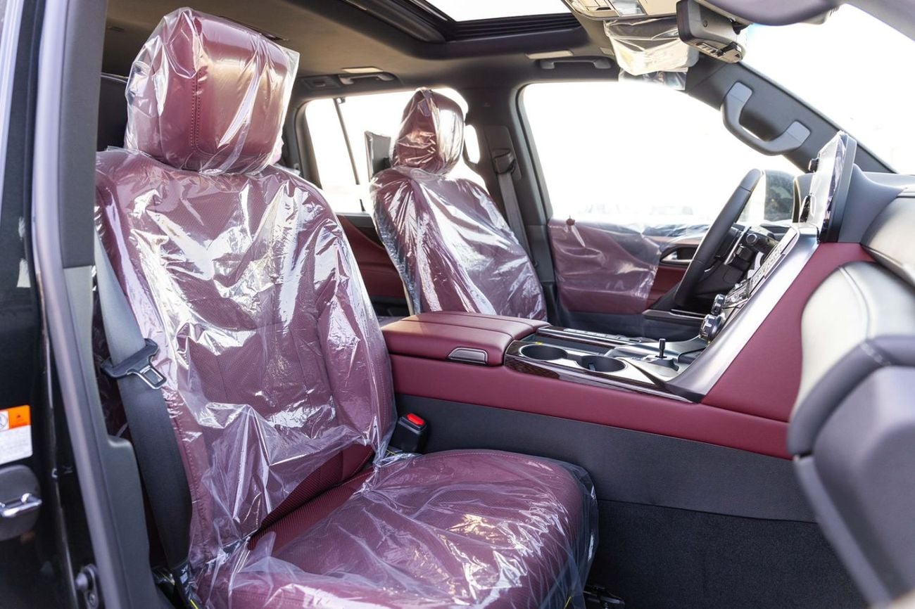 Lexus LX 700h 2026 LEXUS LX700h 3.5L TURBOSPORT HYBRID BLACK / MAROON