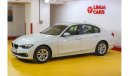 BMW 318i RESERVED ||| BMW 318i 2017 GCC under Warranty with Flexible Down-Payment.