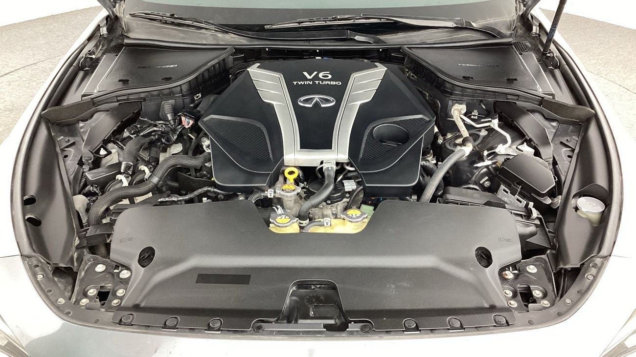 Infiniti Q60 Red Sport | upto AED 20,000 Ramadan Discount | Guaranteed Warranty | 0 Down Payment