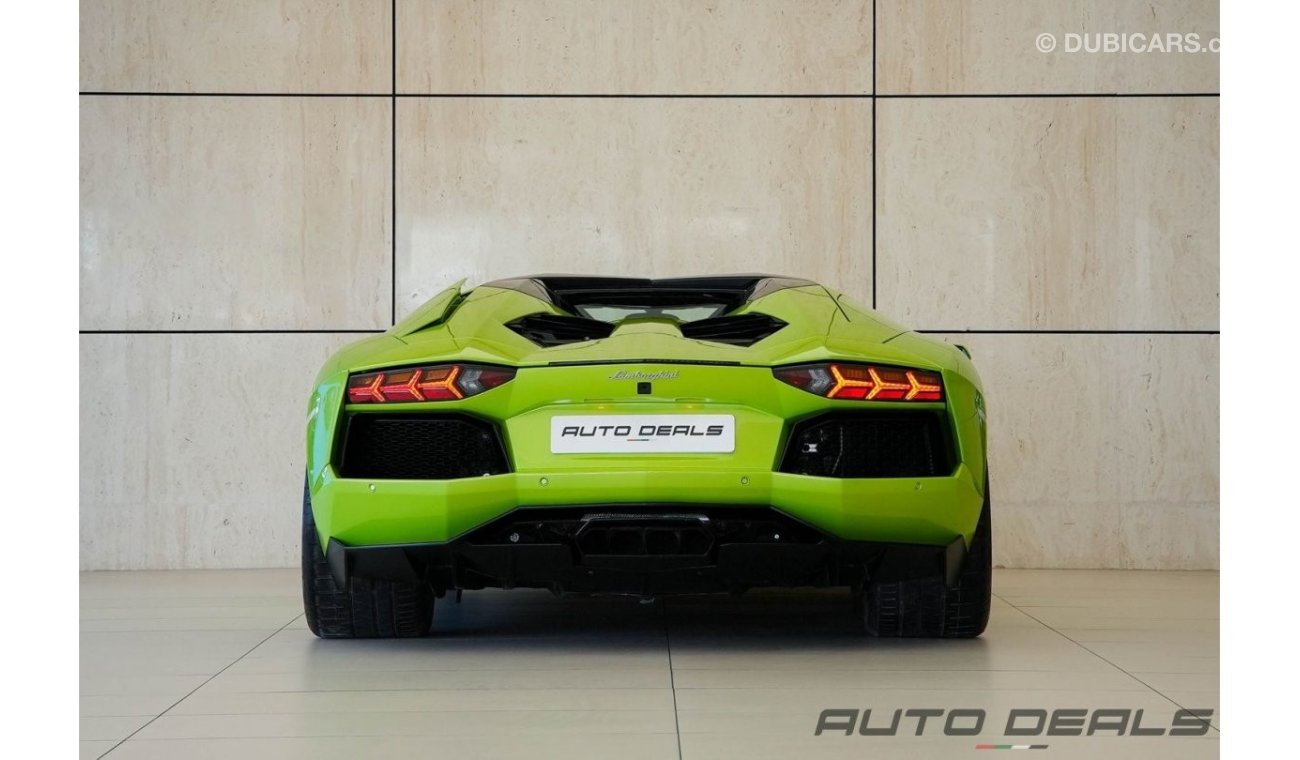 Lamborghini Aventador LP700 Roadster | 2014 - GCC - Service History - Extremely Low Mileage - Pristine Condition | 6.5L V1