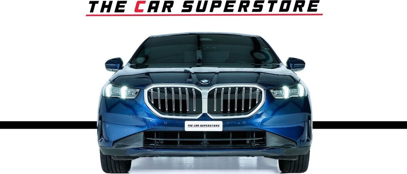 BMW 530i PURE GCC-BMW Warranty service until 2020-FSH With BMW-High Specifications-Metallic Blue