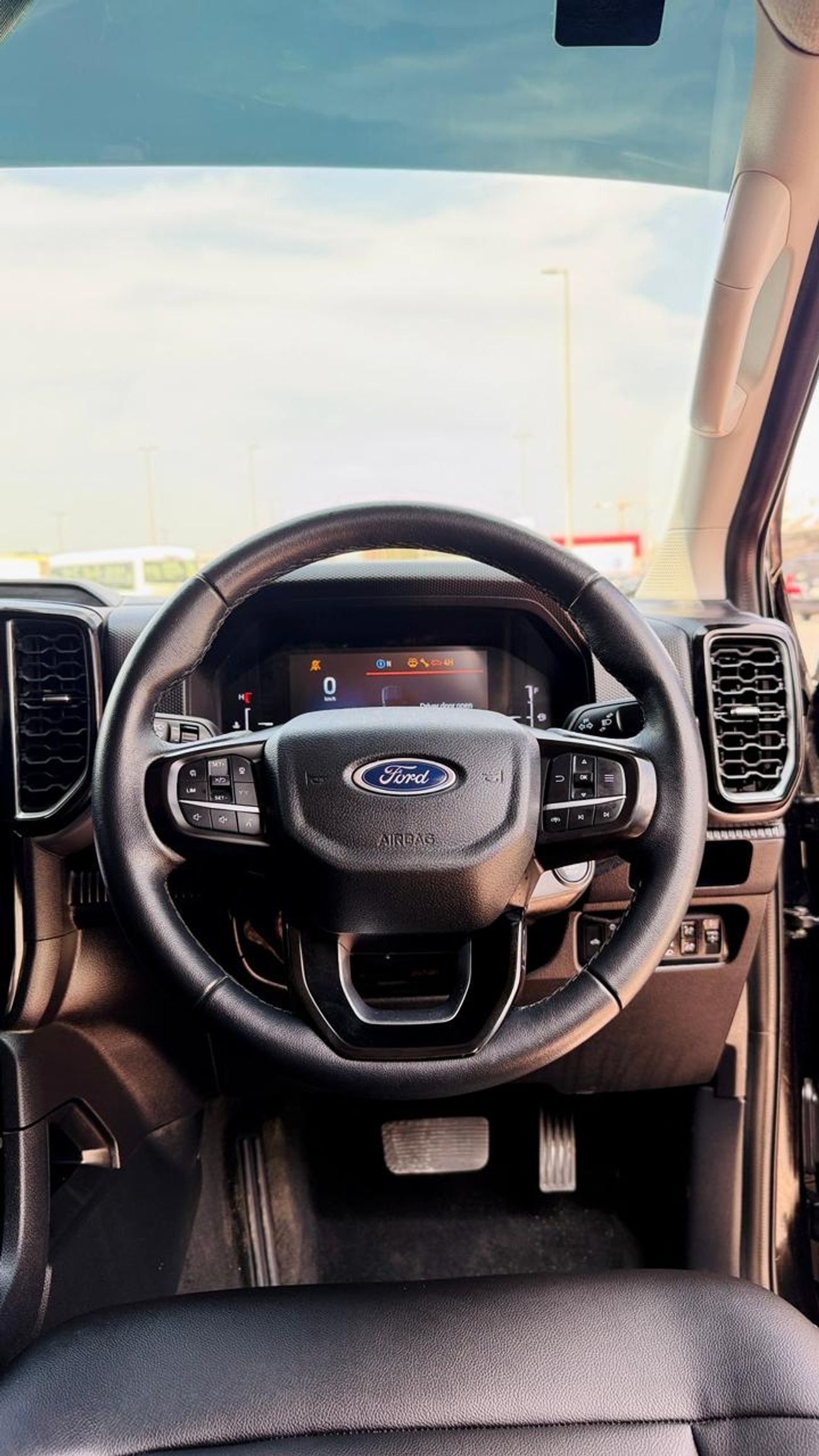 Ford Ranger 2023| 2.0L DIESEL ENGINE | AT | RHD | 4X4 HEAVY SPORTS BAR | ROOF MOUNTED LED LIGHTS | DIGITAL AC |