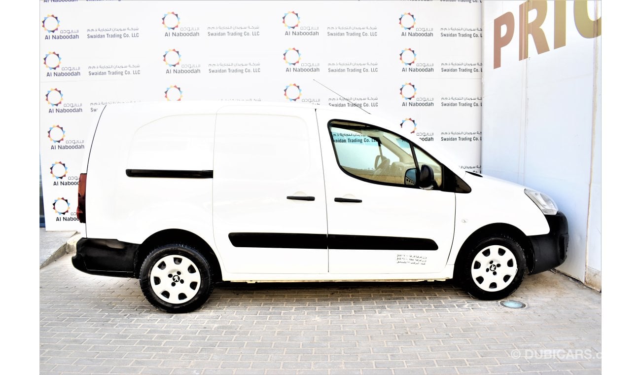 Peugeot Partner 1.6L VAN LONG BODY MANUAL 2019 GCC UNDER AGENCY WARRANTY UP TO 2023 OR 200,000 KM