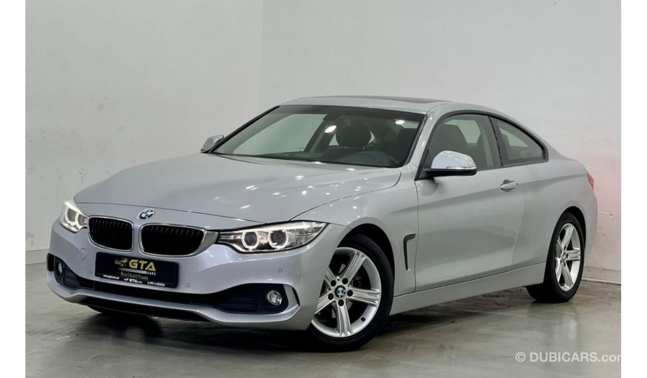 BMW 420i 2015 BMW 420 Coupe, Full BMW Service History, GCC, Low Kms