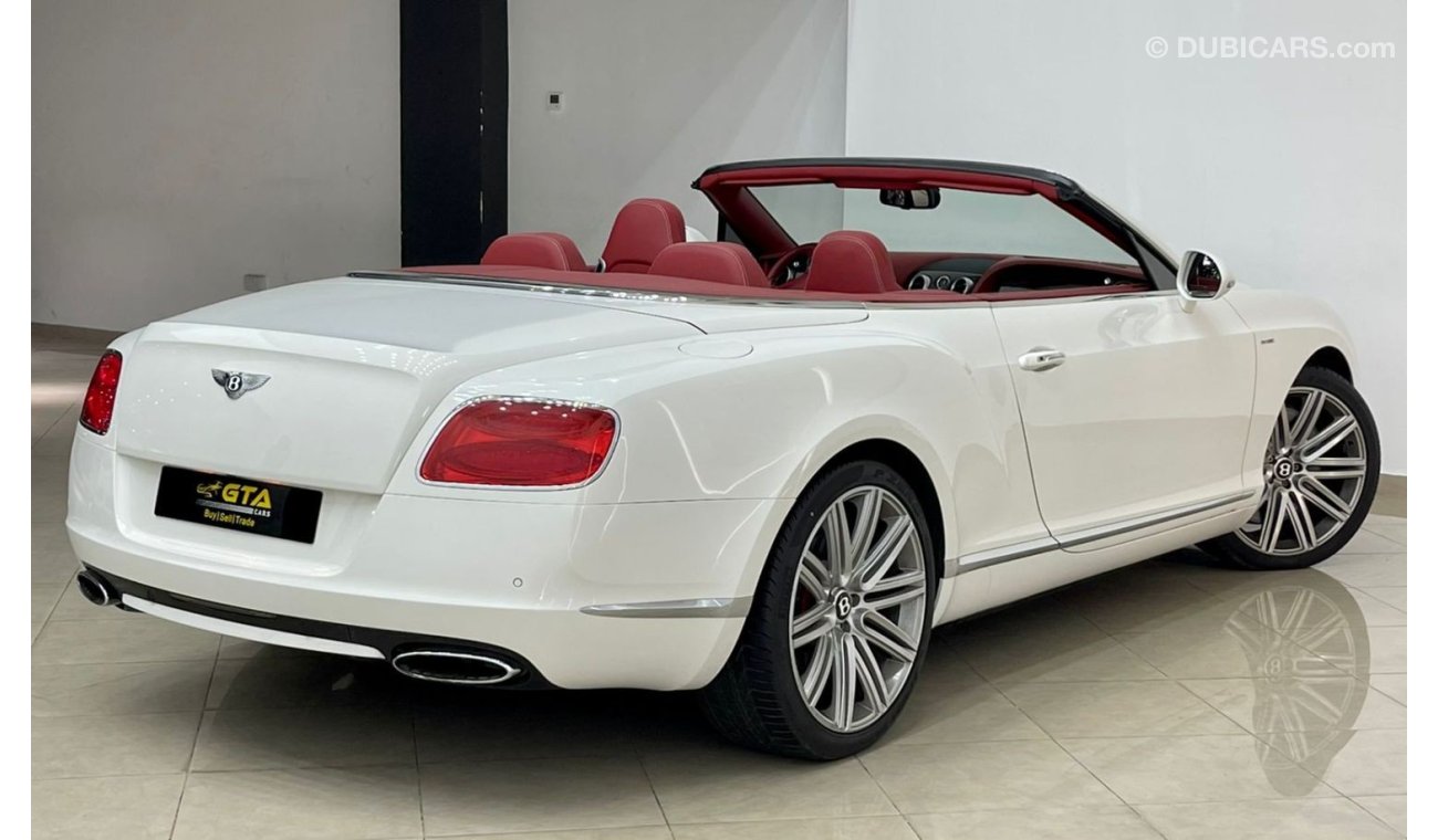 بنتلي كونتيننتال جي تي سي 2014 Bentley Continental GTC W12, Full Bentley Service History, ( One Lady Owner ), GCC