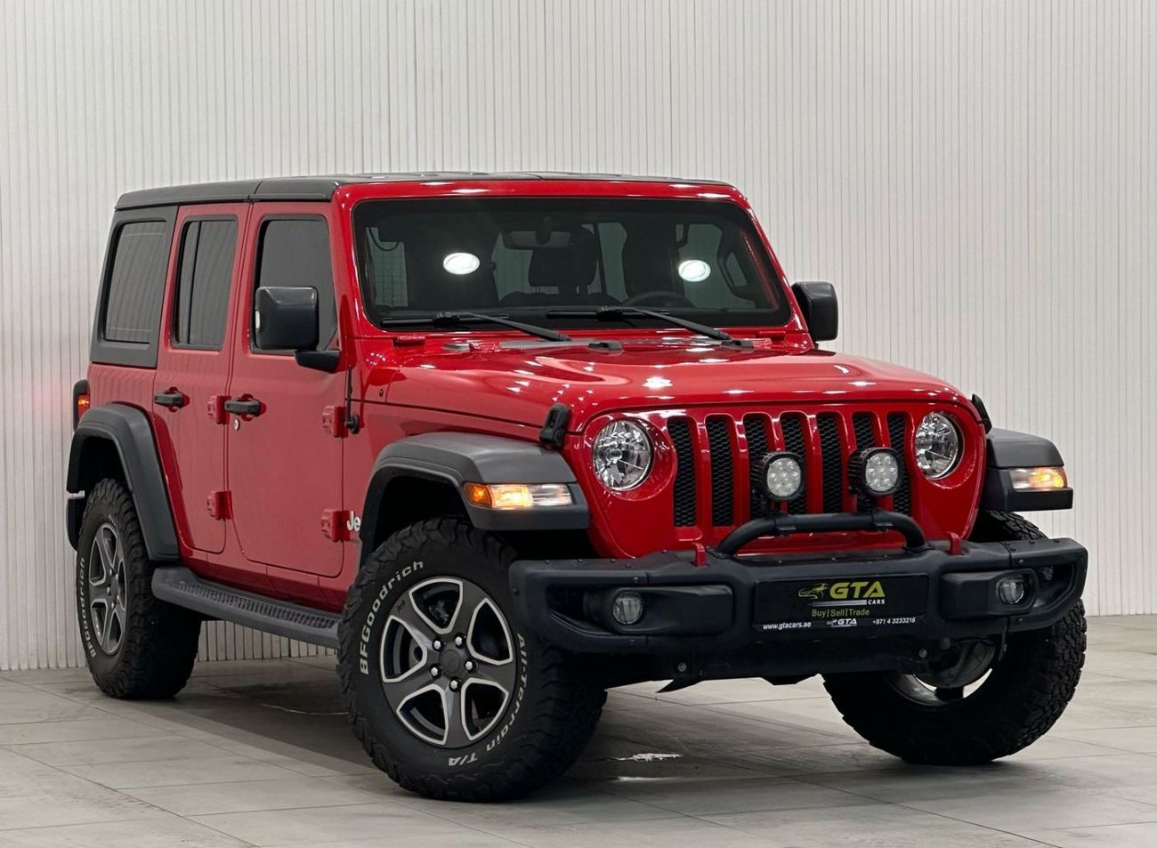 Jeep Wrangler 2018 Jeep Wrangler Unlimited Sport, Full Service History, Excellent Condition, GCC