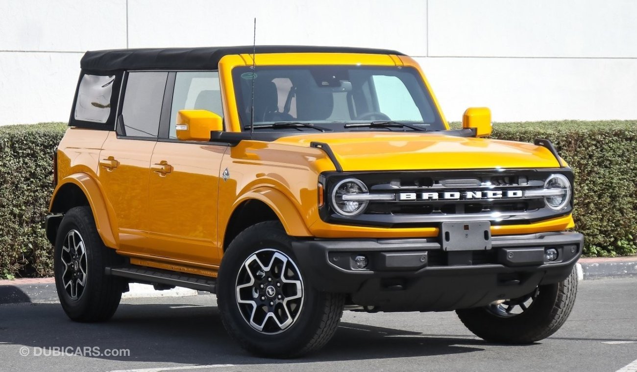 Ford Bronco Outer Banks Soft Top (4-Doors) 4 Cylinder , Local Registration + 5%