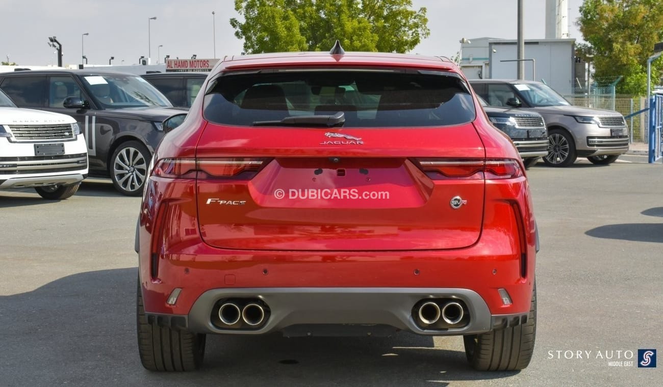 Jaguar F Pace P550 5.0P S/C SVR AWD Aut. (For Local Sales plus 10% for Customs & VAT)
