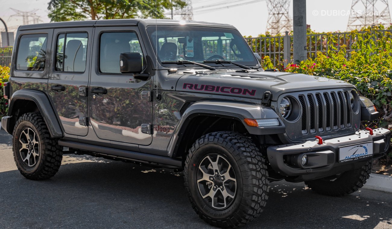 Jeep Wrangler RUBICON 2021 V6 3.6L W/ 3 Yrs or 60K km Warranty @ Trading Enterprises