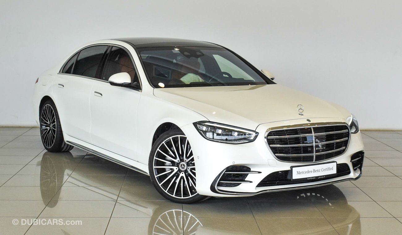 Mercedes-Benz S 580 4M SALOON / Reference: VSB 32686 Certified Pre-Owned with up to 5 YRS SERVICE PACKAGE!!!