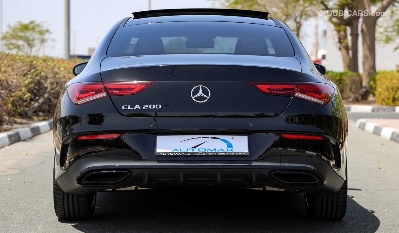 مرسيدس بنز CLA 200 2021، Edition، 0 كم، GCC، الضمان: سنتان غير محدودة المسافة، خدمة الصيانة: 3 سنوات عند EMC