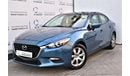 Mazda 3 AED 1076 PM | 1.6L S GRADE GCC DEALER WARRANTY