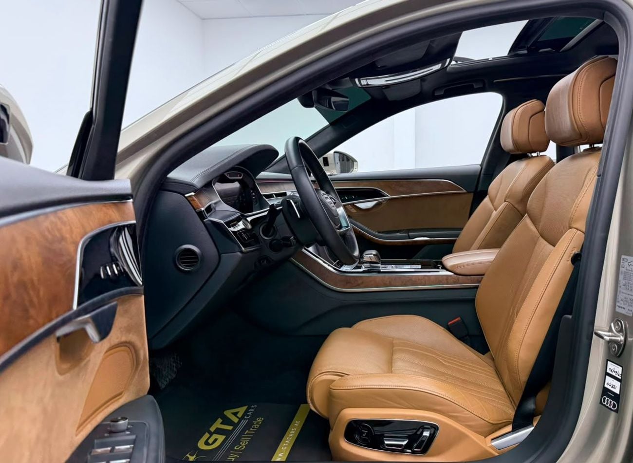 أودي A8 55 TFSI LWB 2019 Audi A8 L 55 TFSI quattro, Auto Guard Warranty, GCC Specs
