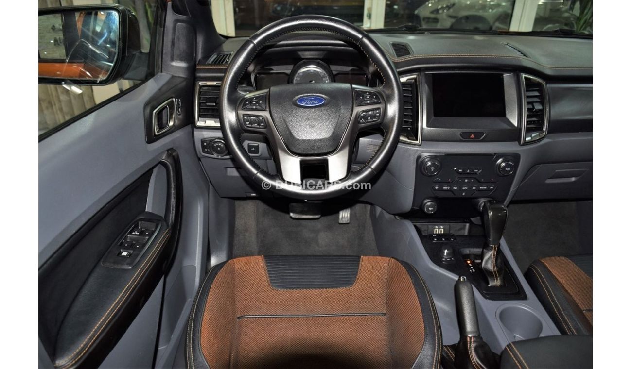 Ford Ranger EXCELLENT DEAL for our FORD Ranger 4x4 WILDTRAK 2017 Model!! in Orange Color! GCC Specs