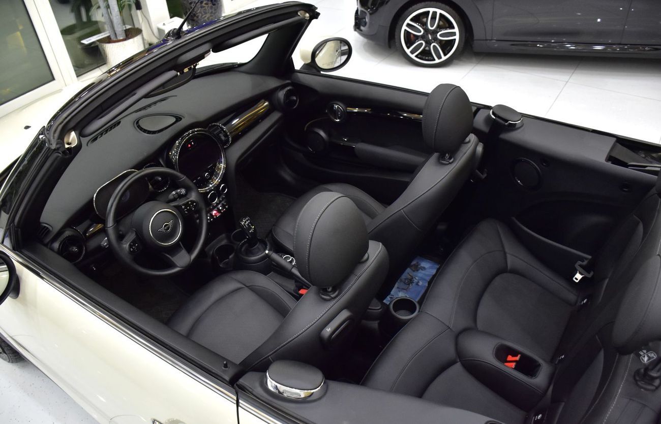 ميني كوبر كابريو EXCELLENT DEAL for our Mini Cooper Cabrio ( 2023 Model ) in White Color American Specs