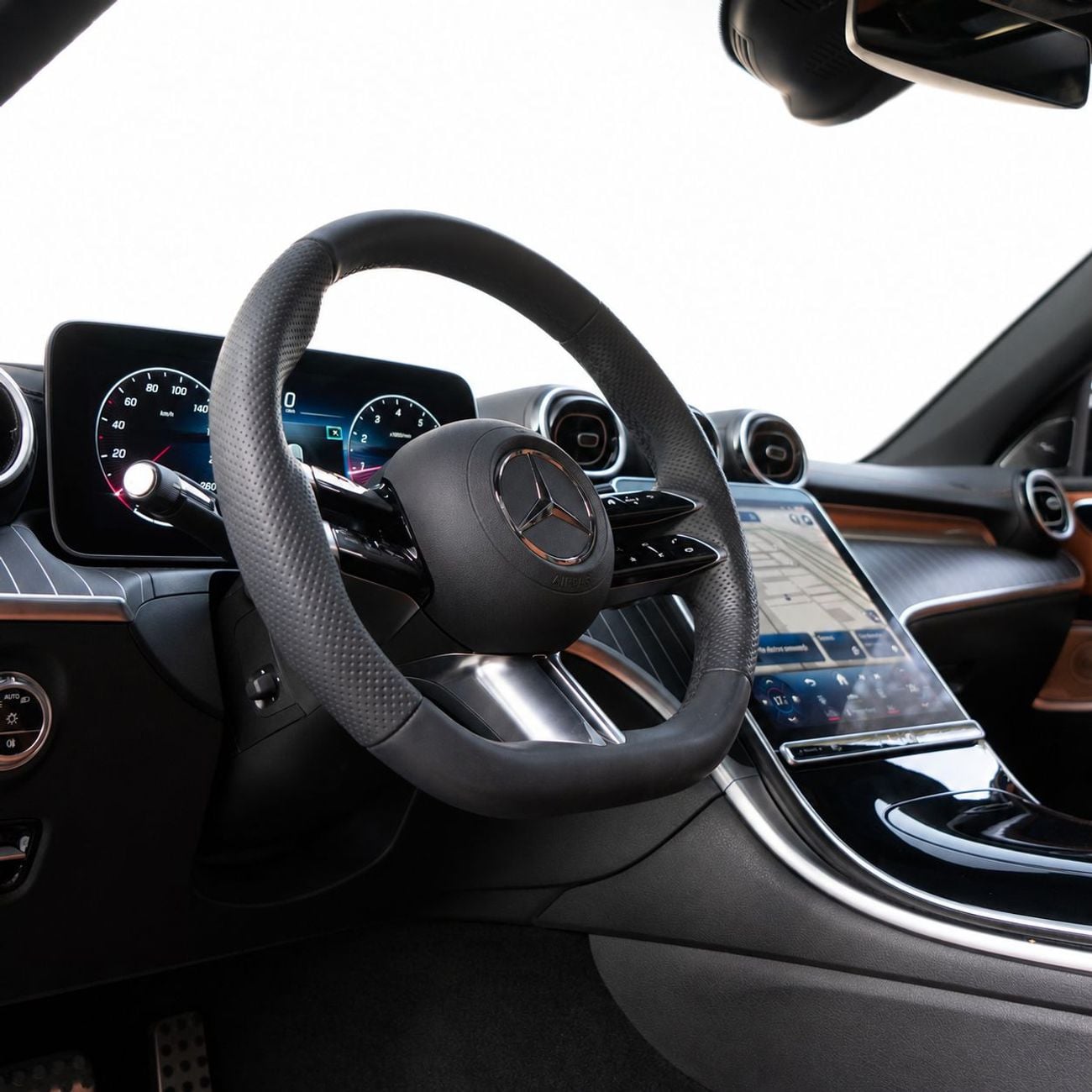 Mercedes Benz C200 PREMIUM AED 3,257 P.M • 0% Downpayment • C 200 Premium Plus • Agency Warranty and Service Contract