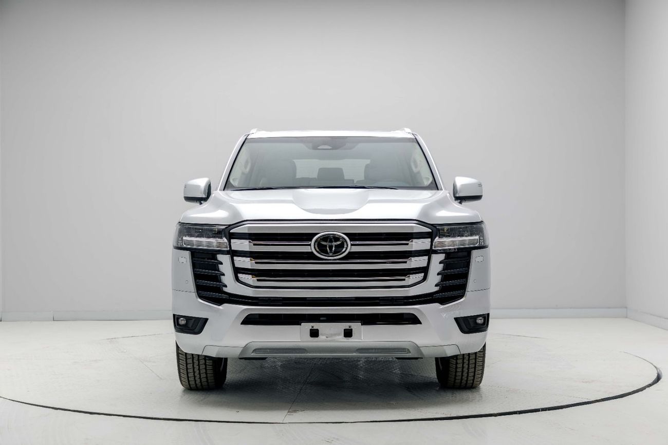 Toyota Land Cruiser GXR 3.5L - Silver Metallic Inside Beige | Export Only