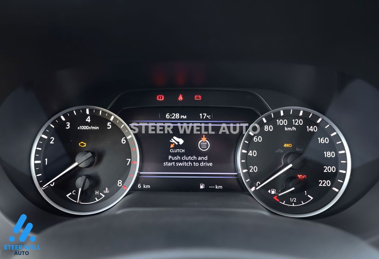 نيسان نافارا LE Petrol 2.5L 4x4 M/T DC Plus MY2025 / Incomparable Prices / Book Now