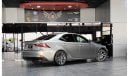 Lexus IS250 F Sport AED 2,800 P.M | 2015 LEXUS IS 250  F- SPORT V6 | GCC | SUNROOF | FULL OPTION