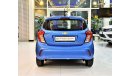 شيفروليه سبارك LOW PRICE AND LOW MILEAGE ONLY 49000KM! Chevrolet Spark LS 2016 Model!! in Blue Color! GCC Specs