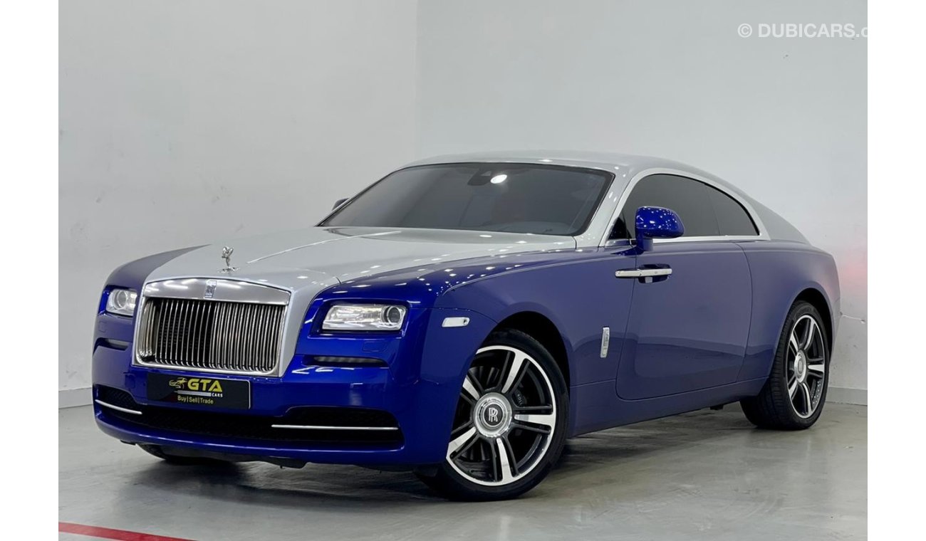 Rolls-Royce Wraith Std 2016 Rolls Royce Wraith (4 Buttons), ( Star Lights ), Rolls Royce Warranty-Service Contract, GCC