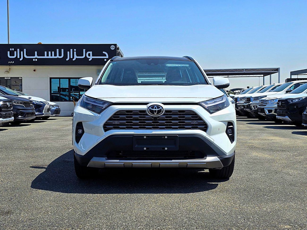 تويوتا راف ٤ TOYOTA RAV4 PETROL 2.0L - CHINESE SPECS- FULL OPTIONS - 4X2 - 2025 MODEL - WHITE INSIDE BLACK - 