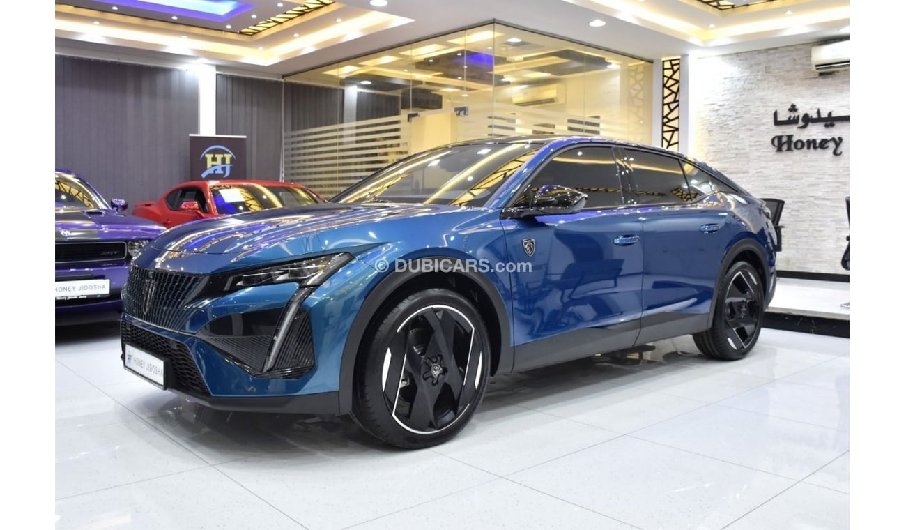 Peugeot 408 EXCELLENT DEAL for our Peugeot 408 GT ( 2024 Model ) in Blue-Green Color GCC Specs
