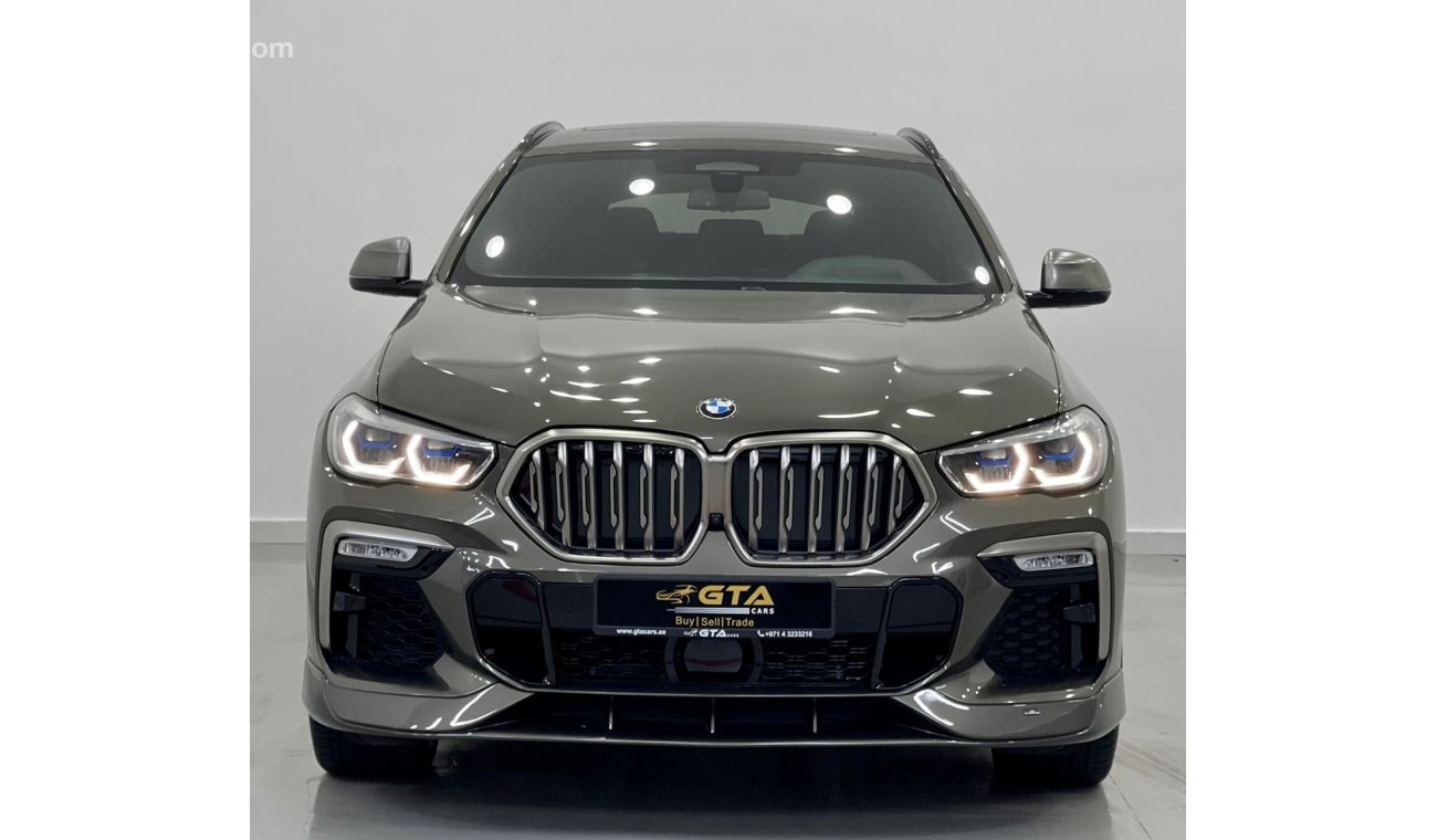 BMW X6 50i M Sport 2020 BMW X6 M50i MasterClass Edition, DEC 2026 BMW Warranty + Service Package, GCC