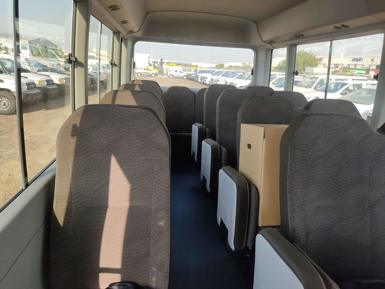 تويوتا كوستر TOYOTA COASTER 2.7 MT 30 SEATS WHITE 2024 * EXPORT ONLY AFRICA *