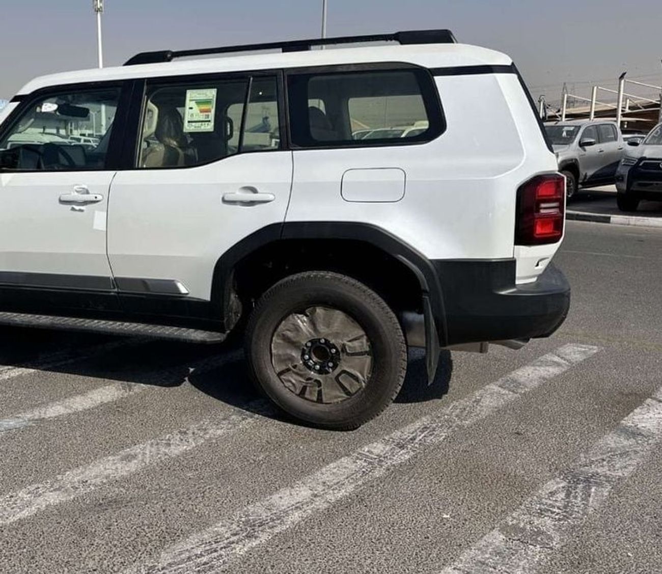 Toyota Land Cruiser TOYOTA LAND CRUISER PRADO 2.4L 4WD PETROL SUV 2024 - WHITE