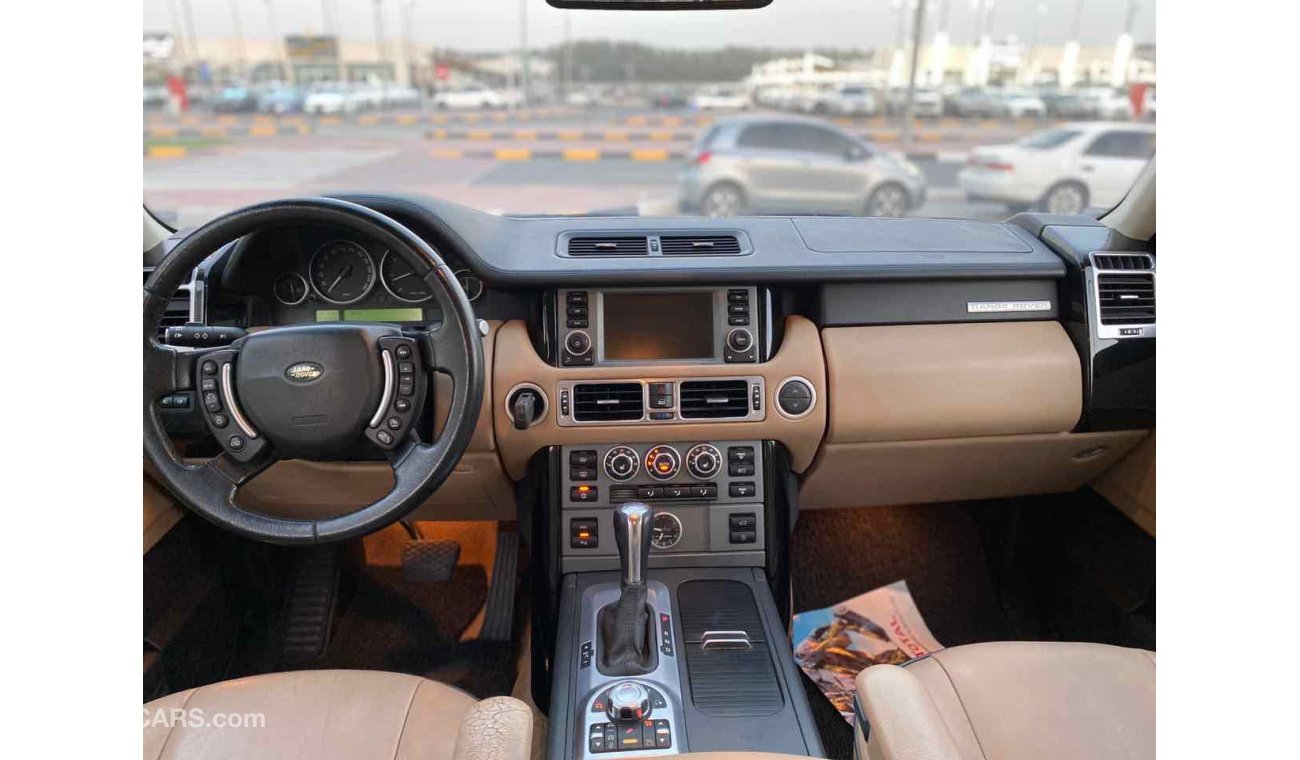 Land Rover Range Rover HSE رانج فوج 2008 خليجي في حالة الوكالة سرفس كامل ملكية 9 اشهر