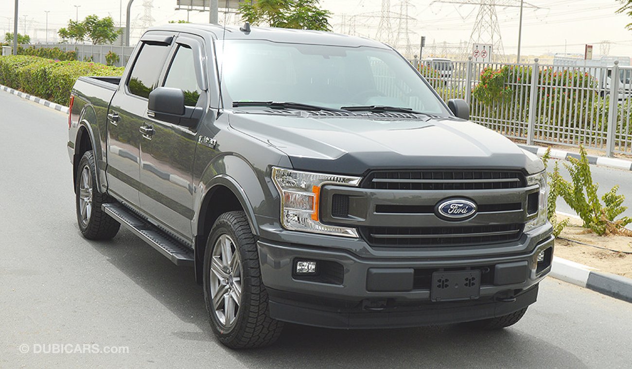 Ford F-150 XLT 2018, V6 4X4 GCC, 0km w/ 3 Years or 100K km Warranty + 60K km Service at Al Tayer