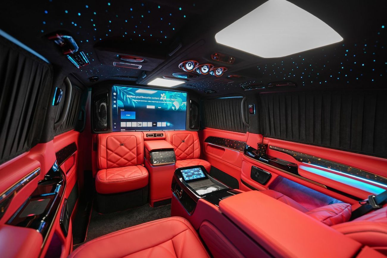 Mercedes Benz V300 MBS VIP Office – The Ultimate Luxury Land Jet