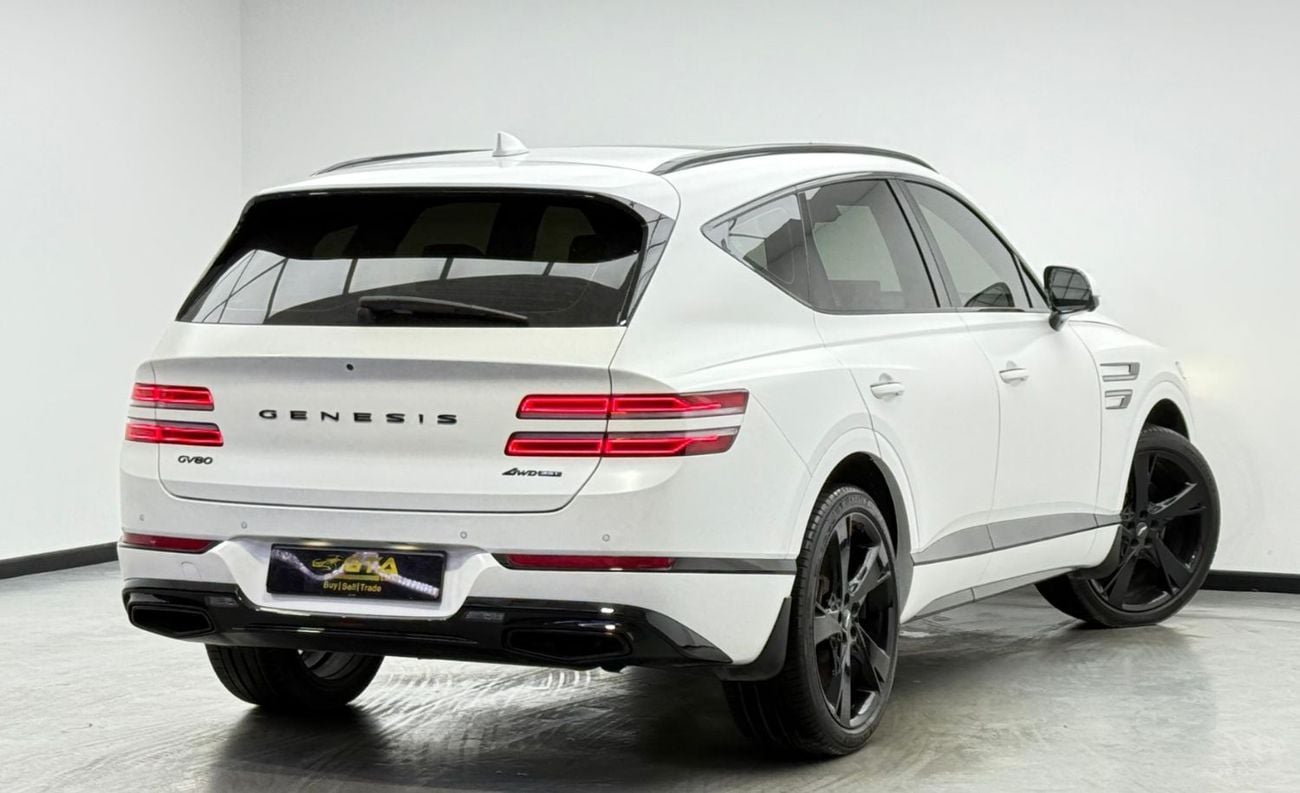 جينيسس GV80 2023 Genesis GV80 Black Edition, 2028 Genesis Warranty + Service Pack, Low Km, GCC