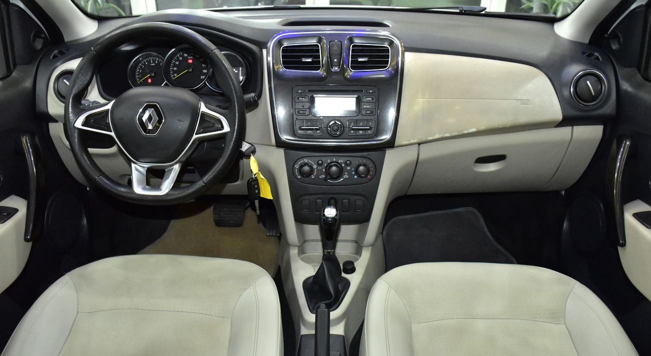 رينو سيمبول EXCELLENT DEAL for our Renault Symbol ( 2020 Model ) in White Color GCC Specs