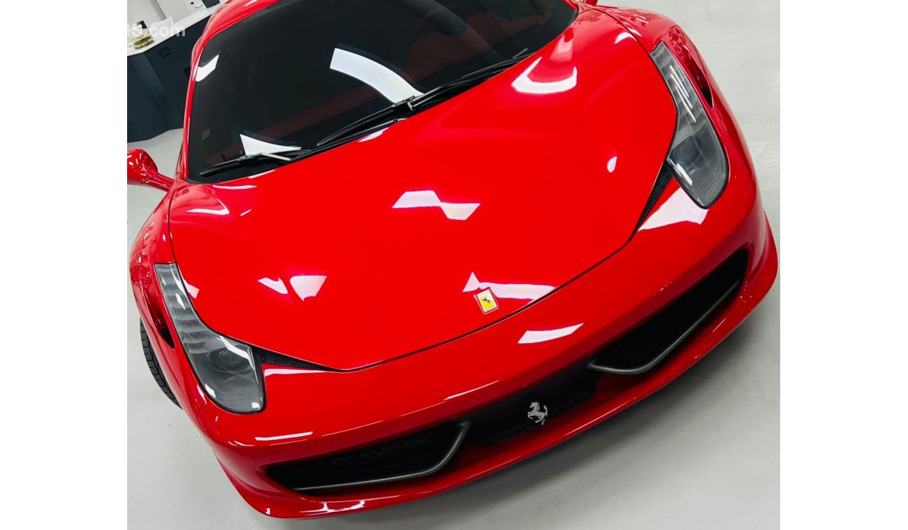 فيراري 458 GCC .. FSH .. Perfect Condition .. Italia